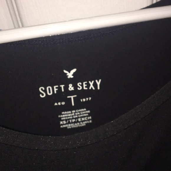 american eagle black t shirt - Picture 5 of 5